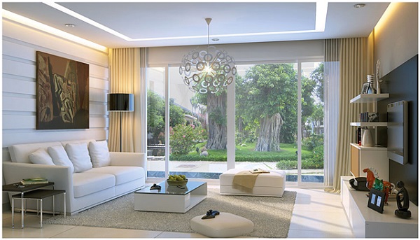 nội thất cửa kính đẹp 2019 hiện nay